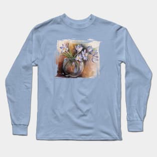 Creative gift delicate spring flowers Long Sleeve T-Shirt